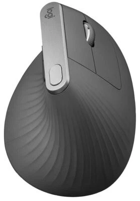 LOGITECH - MX Vertical Ergonomic Wireless Mouse, Black - Image 1 of 4