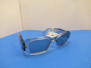 Occhiali da sole donna Prada SPR 17W grigio trasparente 49/20 12R-30B - Foto 1 di 10