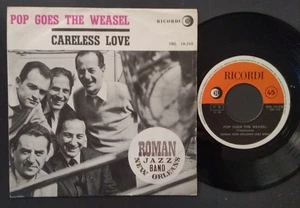 7" ROMAN NEW ORLEANS JAZZ BAND POP GOES THE WEASEL / CARELESS LOVE 1962 RICORDI - Picture 1 of 1
