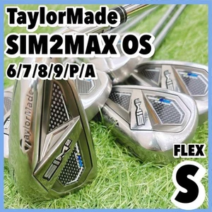Taylormade Sim2 Max Os Men'S Iron Set Right 6 Pieces - Picture 1 of 10