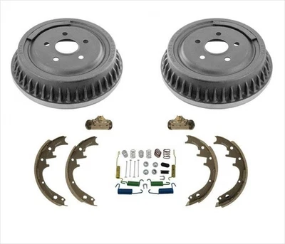 Se adapta a Ford Aerostar 1993-1997 tambores de freno trasero zapatas resortes cilindros de rueda Foto 1 de 4