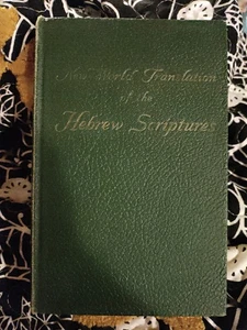 NEW WORLD TRANSLATION OF THE HEBREW SCRIPTURES Vol 1 1953 1st Ed WATCHTOWER - Bild 1 von 5