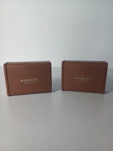 2x Weiler Zigarren Kunststoff Mini Aufbewahrungsboxen leer Requisite Bar Vintage Tobacciana  - Bild 1 von 16