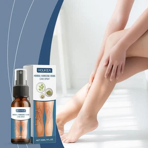 AEROSOL HERBAL PARA EL CUIDADO DE LAS VENAS VARICOSAS Promover el flujo sanguíneo Spray para piernas 30 ml/1 oz R4V2 - Imagen 1 de 14