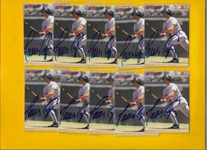 DA107712- 10-  1996 IMT  Javy Lopez BRAVES  In Person   AUTOs - Picture 1 of 1