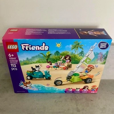 LEGO Friends 42641 Surfing Dogs and Scooter Adventure | Brand New & Sealed ✅ - Image 1 of 3