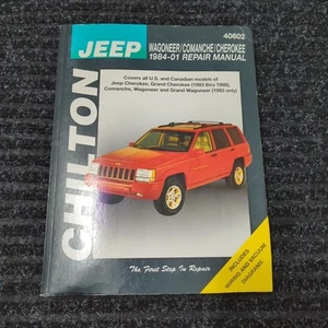 Chilton Jeep Wagoneer Comanche Cherokee 1984-01 repair manual With Diagrams - Picture 1 of 4