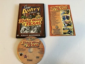 GENE AUTRY ROBIN HOOD OF TEXAS DVD 1947 STERLING HOLLOWAY LYNNE ROBERTS - Picture 1 of 6