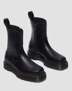 Dr. Martens Amaayah Lo 31950001 Women's UK 6 Black Leather Ankle Boots JOBB1523 - Picture 1 of 16