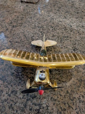 Cox Gas Gold Plane Airplane Anniversary Pitts Special Edition Rare Lot - Image 1 of 4
