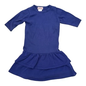 American Girl Sage Girl Of The Year Girl’s Size 7 Blue Tiered Dress - Picture 1 of 3