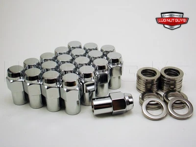 20 McGard No Rust Standard Mag Lug Nuts 1/2-20 3/4" Shank & Stainless Washers - Image 1 of 2