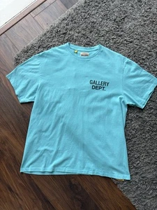 Camiseta Gallery Dept Logo | Verde azulado claro | Talla grande / L | Logotipo de departamento verde - Imagen 1 de 11