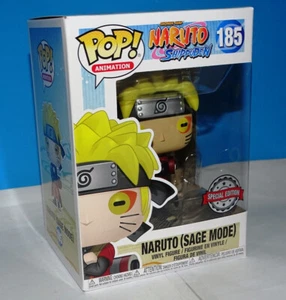 Funko Pop! Naruto (modo Sabio) #185 Naruto Shippuden + Prot - Imagen 1 de 6