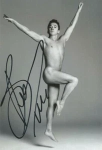BRITAIN'S GOT TALENT/DANCING: BRUNO TONIOLI SIGNED 6x4 NUDE MODELLING PHOTO+COA - Picture 1 of 1