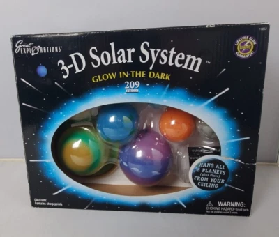 Great Explorations Sistema Solar 3D 240 Piezas Set NUEVO Foto 1 de 4