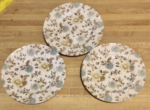 3 CLOVER Pattern Royal Tudor Grindley of Stokes Bread & Butter Plates 7” EUC - Picture 1 of 4