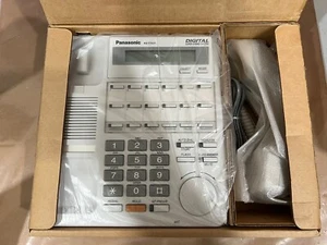 Panasonic KX-T7431 12-Tasten Display Telefon WEISS *NEU in OVP* - Bild 1 von 6