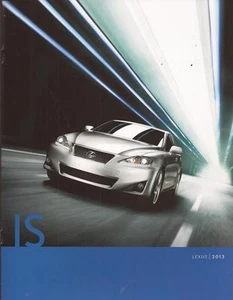 2013 13 Lexus ISF brochure di vendita originale - Foto 1 di 1
