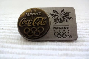 1 Spilla Coca Cola Olympia Nagano 1998 da cornice difettosa - Foto 1 di 2