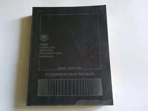 CADILLAC 1986 ELDORADO & SEVILLE Factory SERVICE INFORMATION MANUAL No H-2316 - Picture 1 of 12