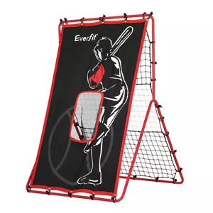 Everfit Baseball Net Rebound Pitching Kit Target Hitter 2 in 1 Training Aid - Picture 1 of 7