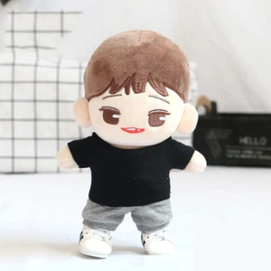 Bambola peluche 15 cm 20 cm vestiti t-shirt pantaloni abito per peluche bambole giocattoli - Foto 1 di 19