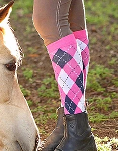 12 Pairs Ladies knee High Horse Riding Cotton Rich Socks Equestrian Riding Socks - Picture 1 of 36