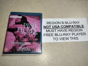 BRAND NEW Pink Films Vol. 5 & 6 Blu-ray REGION B Underwater Love Women Hell Song - Picture 1 of 2