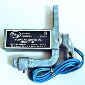 MAC P-13347  LEVELING, MAGNETIC FLOOR SWITCH  120VAC - Picture 1 of 2