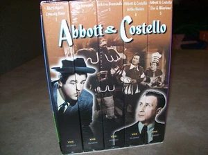 Abbott And Costello VHS Box Set Sealed - Picture 1 of 9