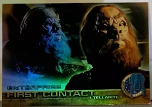Star Trek Enterprise Stagione 2 Scheda inserto primo contatto F21 Tellarite - Foto 1 di 1