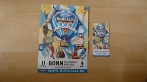Plakat mit Flyer Circus Roncalli Bonn 2025 - Bild 1 von 1