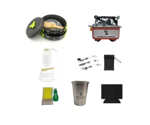 30-Piece Camping Cookware Mess Kit - Picture 1 of 11
