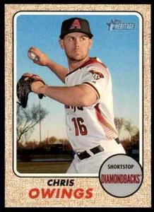 2017 Topps Heritage Chris Owings #273 Arizona Diamondbacks - Picture 1 of 2