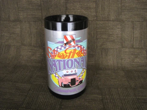 Columbus Ohio 1993 NSRA Street Rod Nationals 6 3/8" Insulated Mug Hot / Cold Cover