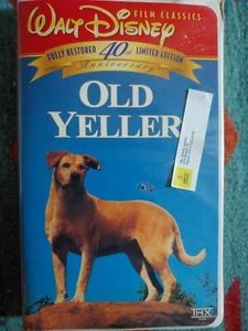 DISNEY VHS - Old Yeller -  Clamshell Case - Bild 1 von 3
