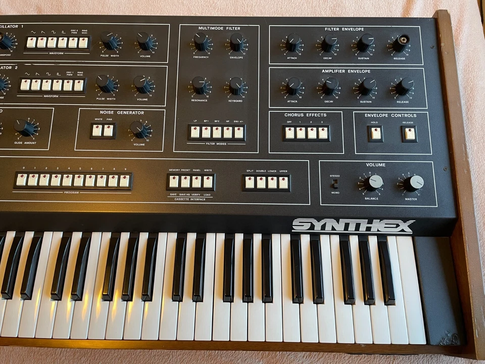 Elka Synthex - Rare Vintage Synth Synthesizer (No Roland Jupiter 8 6 4 MiniMoog) - Bild 1 von 4
