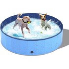 Dog Pool Foldable Pet Bath Tub Durable Outdoor Paddling Pool