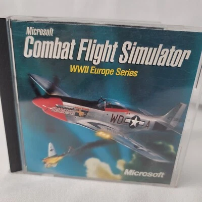 Microsoft Combat Flight Simulator WWII Europe Series PC Game 1998 - Image 1 of 3