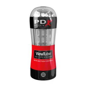 PDX Masturbator transparent Saugeffekt Blowjob Stroker Männer Sex-Spielzeug - Bild 1 von 1