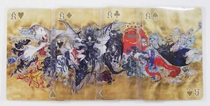 King set of 4 (Final Fantasy) - Final Fantasy Playing Card - Picture 1 of 8