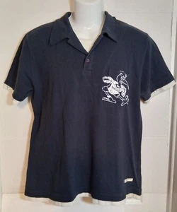 Miami Hurricanes Red Jacket Blue Polo Women's Large - Picture 1 of 5