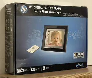 HP 8” Digital Picture Frame with Clock & Calendar df802c1 - Picture 1 of 9