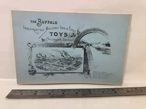 Ancien catalogue jouets en fer et acier malléable indestructible Buffle années 1920?s rare - Photo 1/7