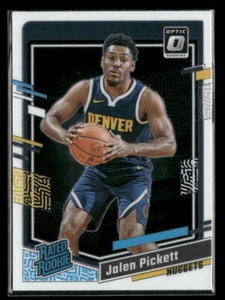 2023-24 Donruss Optic #215 Jalen Pickett Denver Nuggets Rookie - Picture 1 of 2