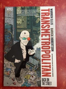 Transmetropolitan #1: Back On The Street 2009 novela gráfica DC Comics Vertigo - Imagen 1 de 5