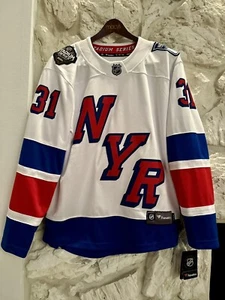 IN HAND Igor Shesterkin White New York Rangers 2024 NHL Stadium Series ✅✅ - Picture 1 of 3