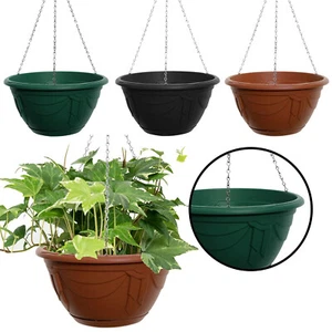 Maceta veneciana colgante macetas de jardín cesta soporte para macetas con cadenas - Imagen 1 de 13