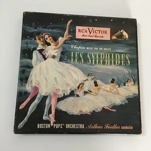 RCA Red Seal Records Chopin Les Sylphides Red Vinyl 45 RPM 3 Records Set Collect - Picture 1 of 6